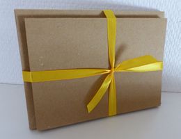 Set KARTON: B6 Format, Doppelkarten und Kuvert je 8 Stk.