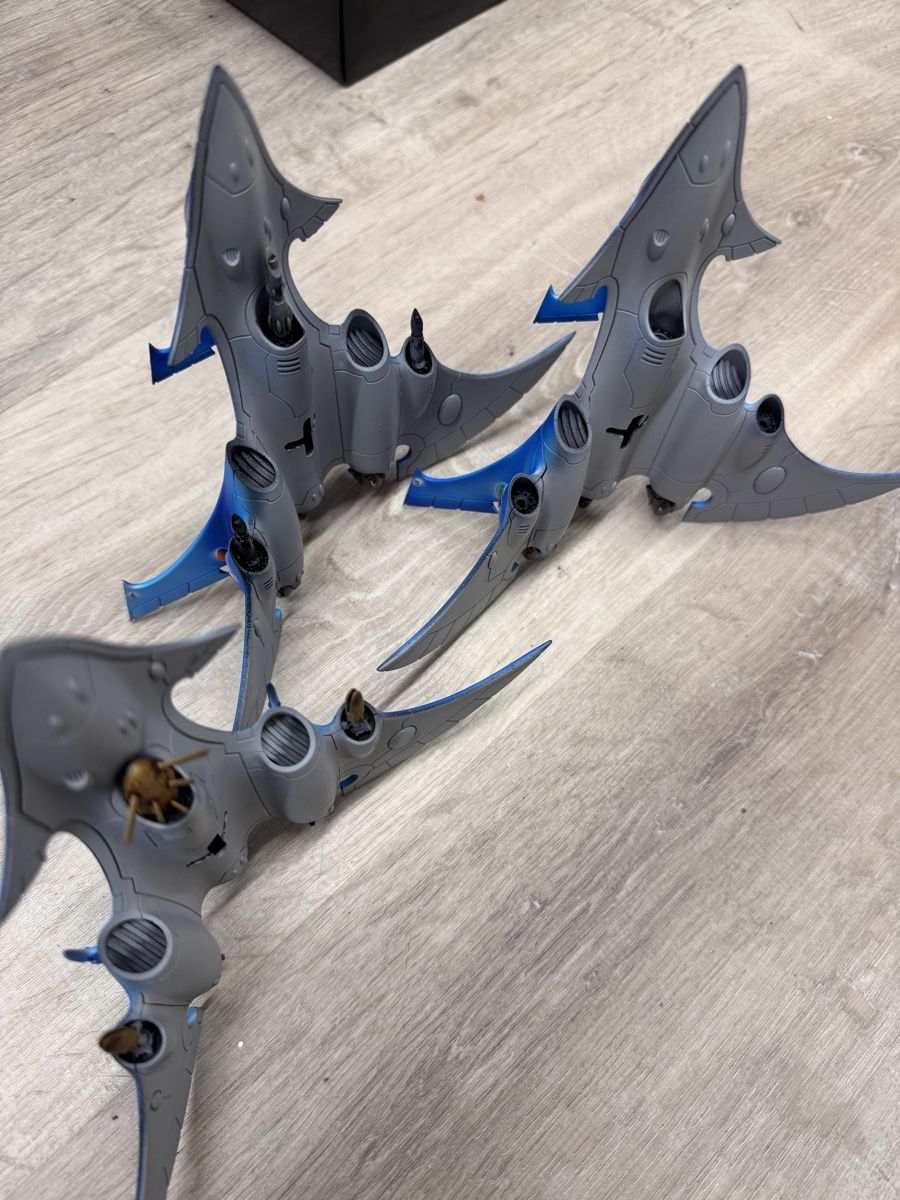 Kit di modellismo & Modellini statici: Warhammer 40k Aeldari Flieger Crimson Hunter – Usato da Thierachern venduto da Genji4 1