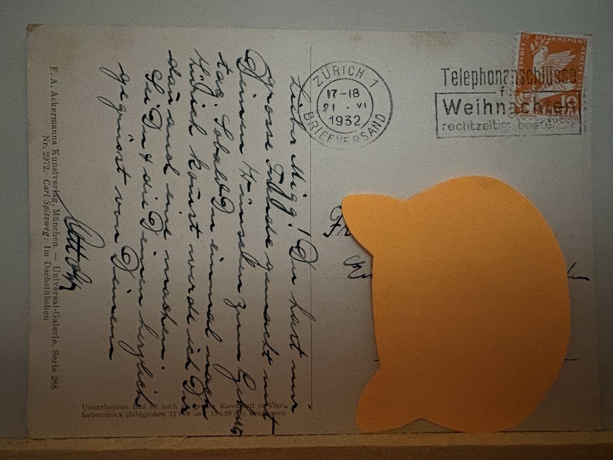 Cartoline postali: AK mit Kunst von F. A. Ackermanns – Usato da Rümlang venduto da Kartenpost1 1