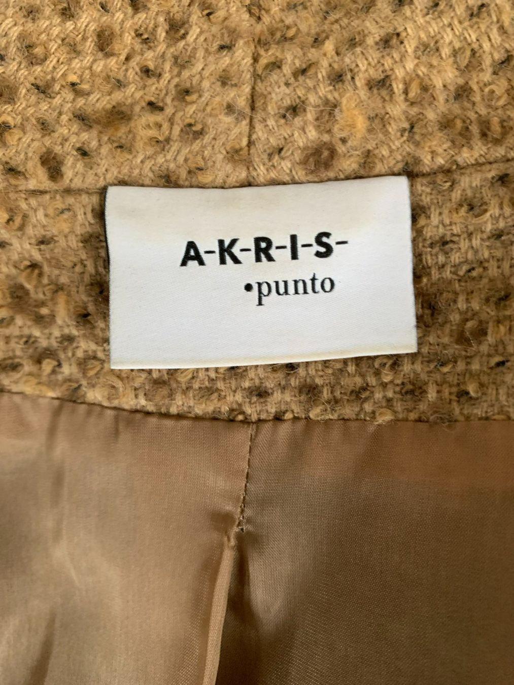 Akris Giacche: AKRIS: Lässige braune Biker-Jacke, 36 – Usato da Luzern venduto da paulablue 5
