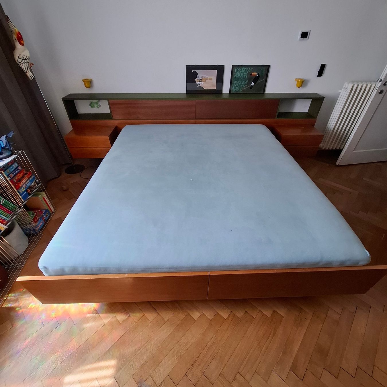 Mobili TV: meuble mural tv teak – Usato da Neuchâtel venduto da Rochawood 2