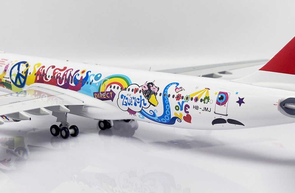 Swiss Modellbausätze & Standmodelle: A340-300 SWISS "San Francisco" 1:200 – Neu und originalverpackt aus Morges von iljamuromez 6