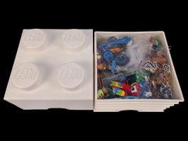 Lego Aufbewahrungsbox Weiss Befüllt