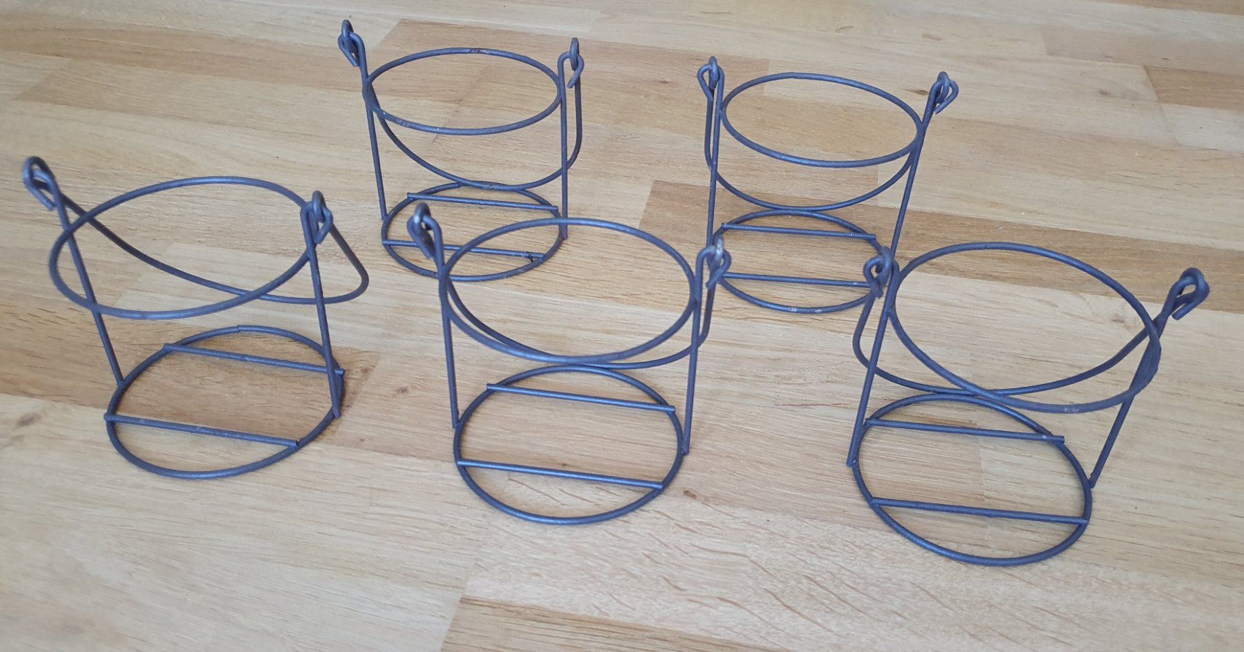 Altro in Decorazioni & Accessori: Lot de supports en métal – Usato da Court venduto da Jovi2