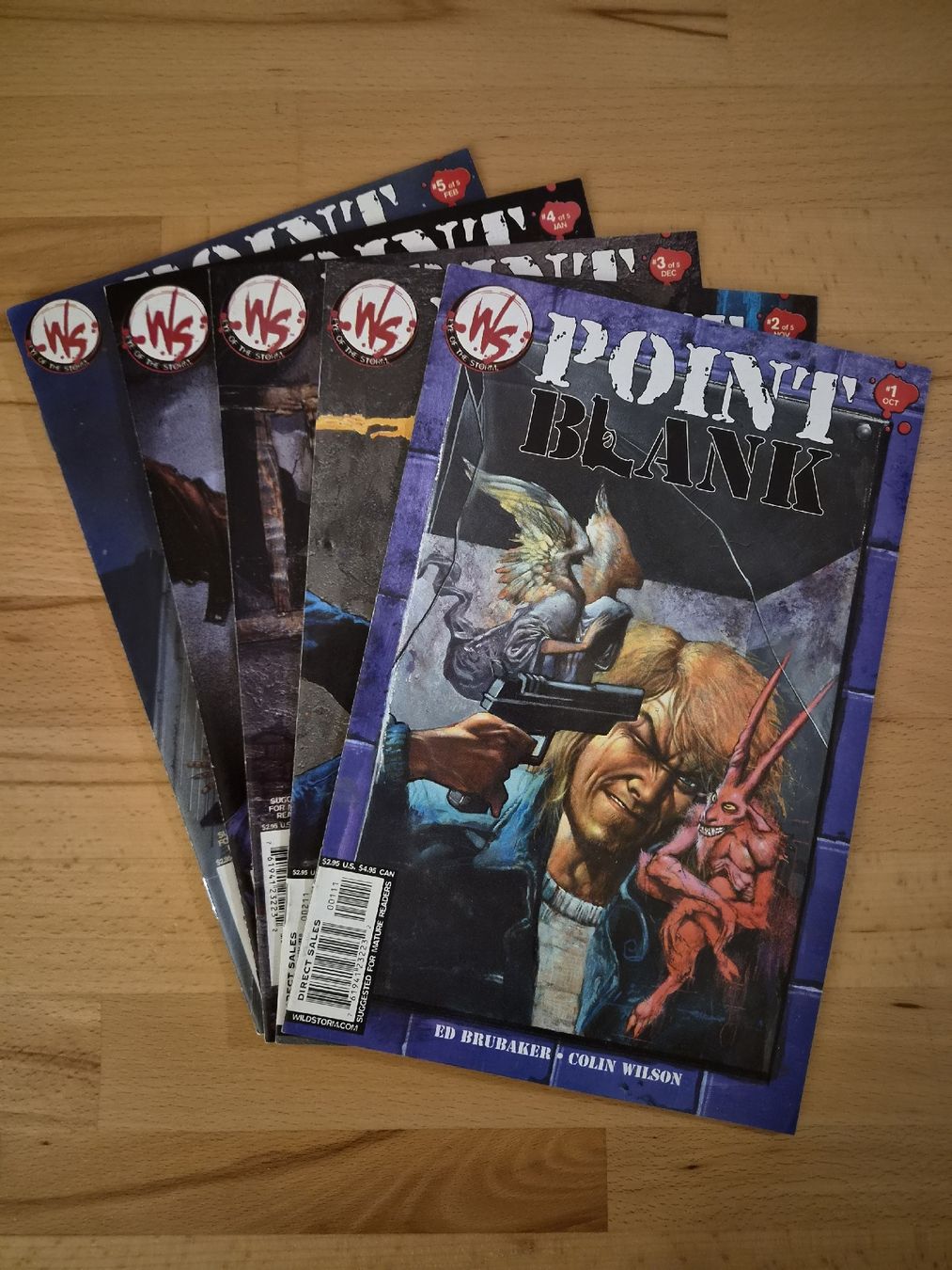 Fumetti: Point Blank #1-5 (complete) – Usato da Biel/Bienne venduto da collector_comics