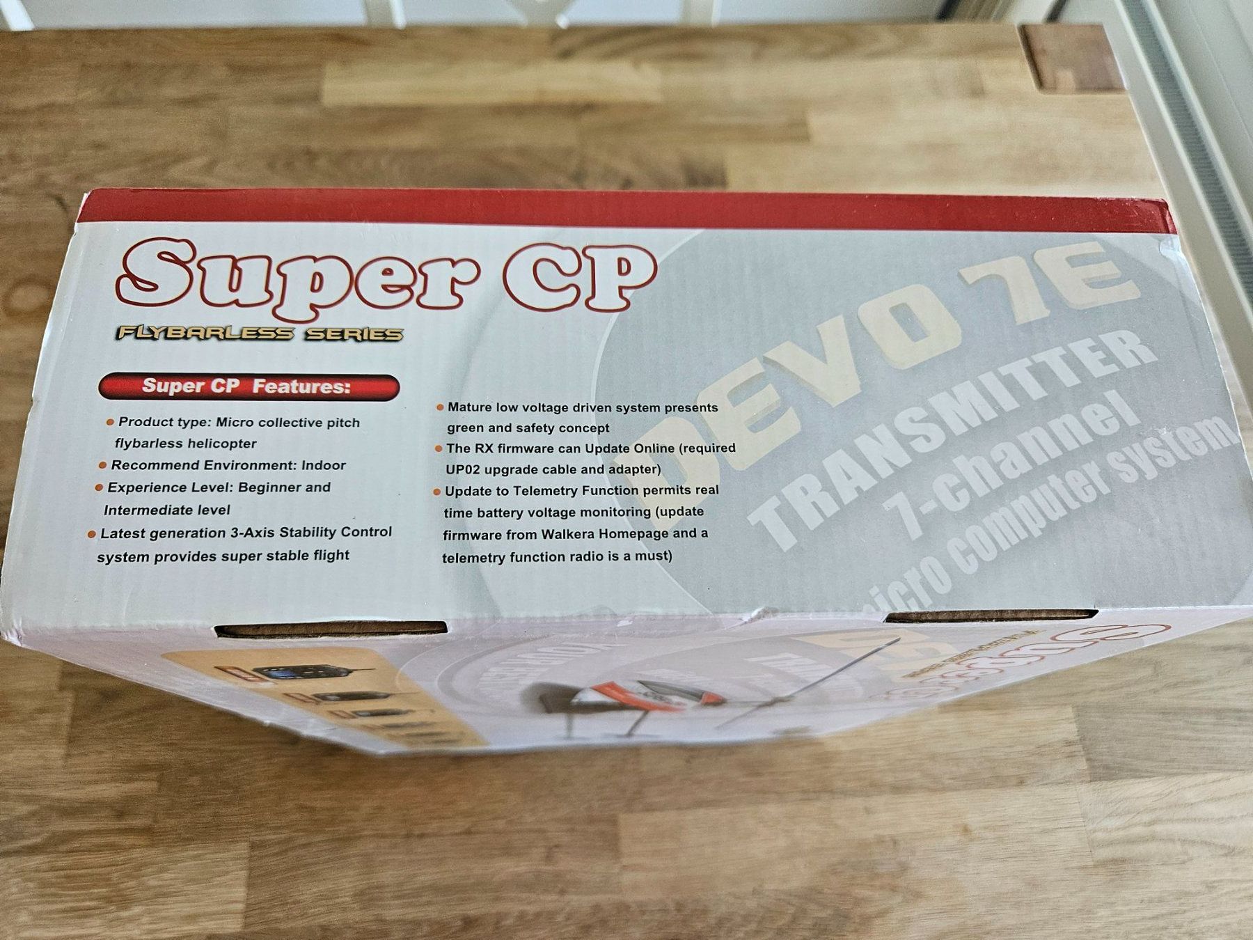 Walkera RC Modellbau: RC Helikopter WALKERA Super CP mit Devo 7E Transmitter – Neu (gemäss Beschreibung) aus Bolligen von Sasmeier 3