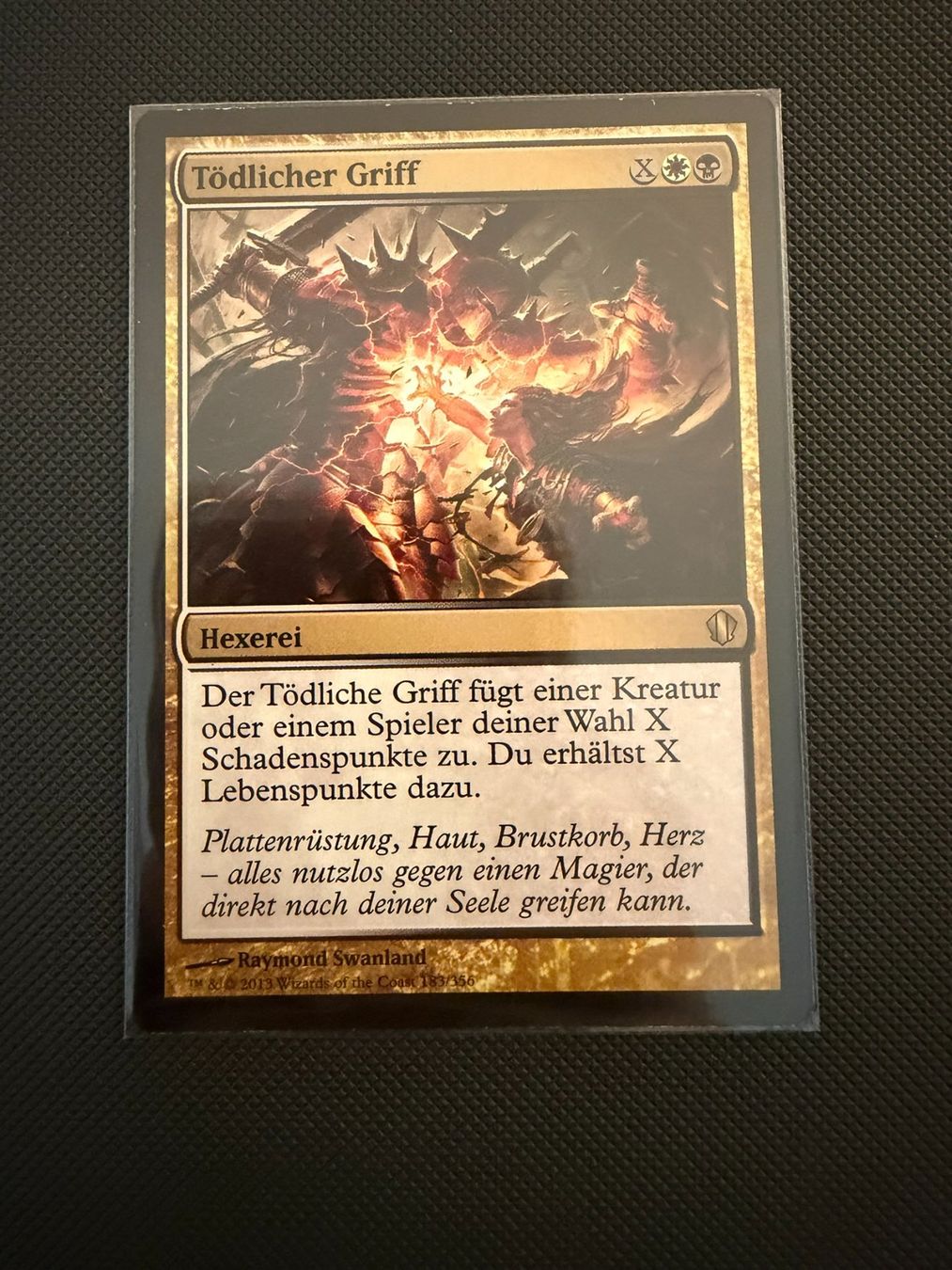 Magic The Gathering Carte collezionabili: Tödlicher Griff – Usato da Ulisbach venduto da joelsj