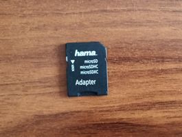 Adaptateur Carte mémoire micro SD