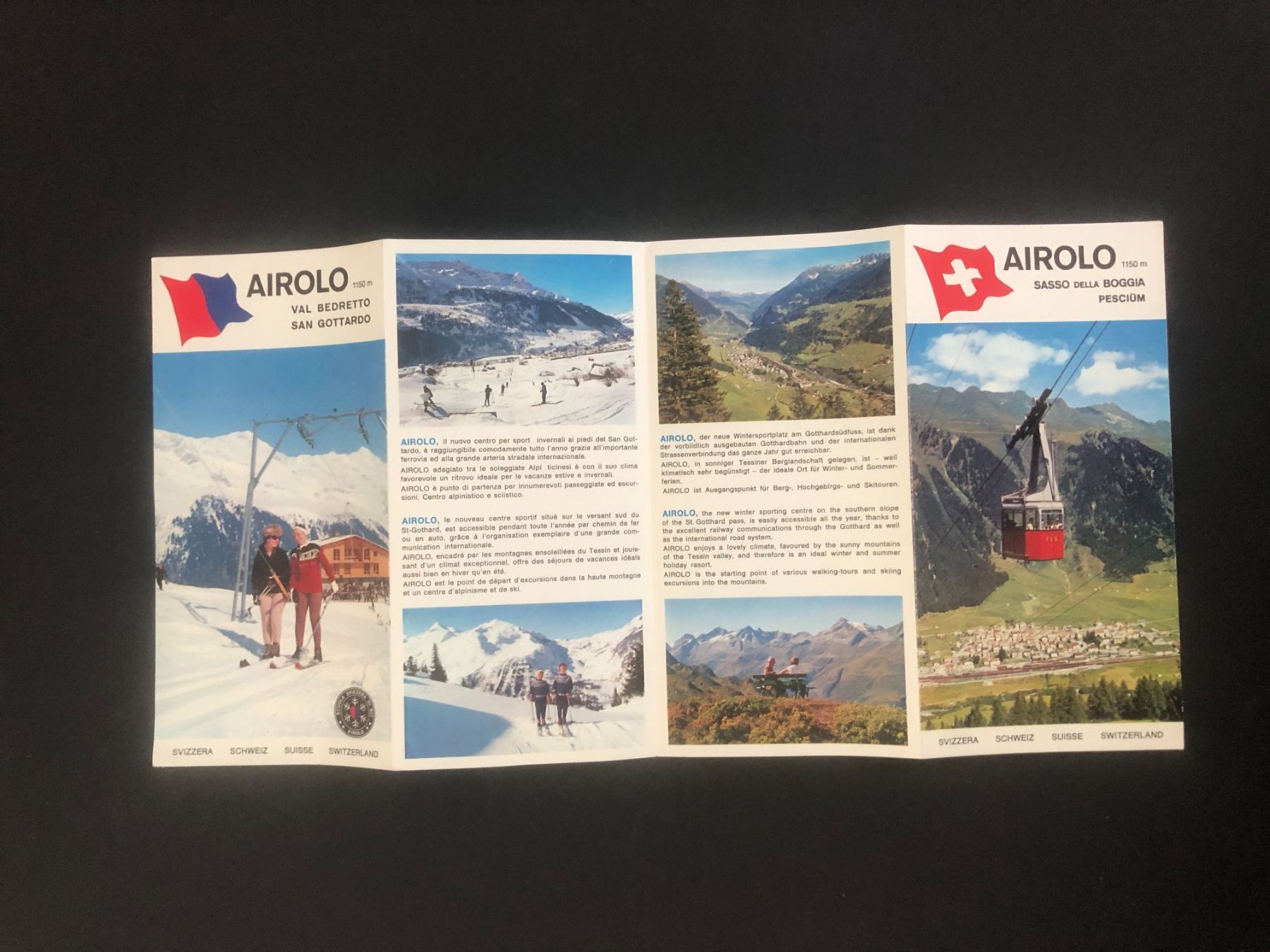 Dokumente: Airolo-Prospekt, ca. 1960er Jahre – Gebraucht aus Dietikon von Tiburon6 3