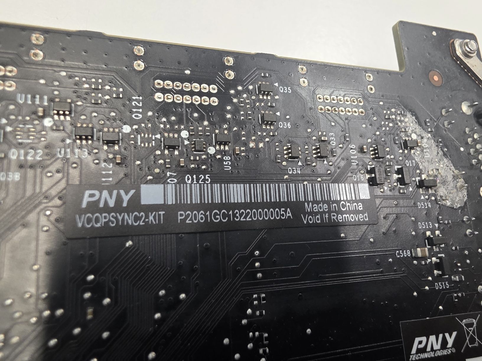 Nvidia Schede grafiche: 4x Carte PNY nVidia Quadro Sync II – Usato da Crans VD venduto da pacogob 3