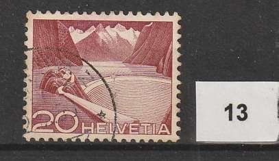 Tutti i francobolli: Technik+Landschaft, Urtyp Nr. 301A – Usato da Jegenstorf venduto da Wintersport