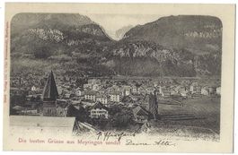Die  besten  Grüsse  aus  Meyringen  sendet   (Deine  Alte.)