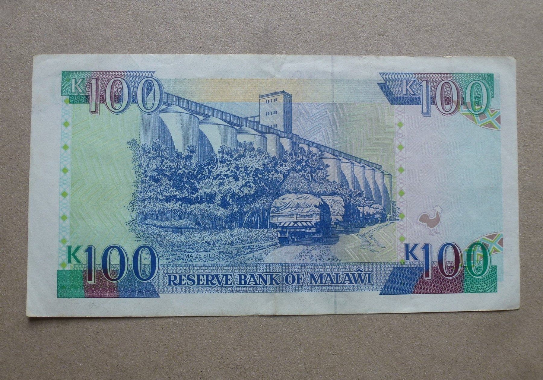 Billets de banque: Malawi ++ 100 Kwacha 1. April 1993 – D'occasion à Walkringen par Casablanca777 1