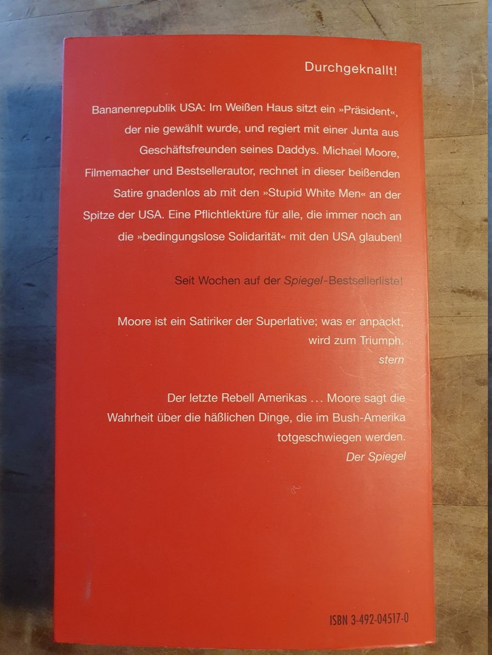 Libri: Stupid White Men Michael Moore Piper – Usato da Zürich venduto da loosebone 4