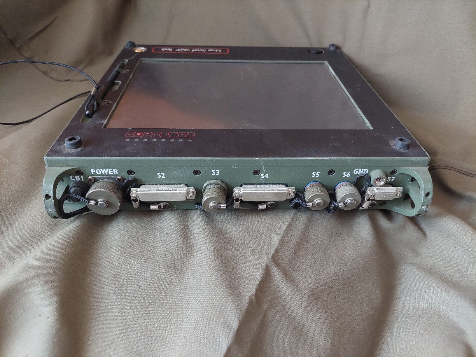 Notebook: Militär Tablet,  DRS Systems, rugged Display – Usato da Meilen venduto da bernhardundbianca