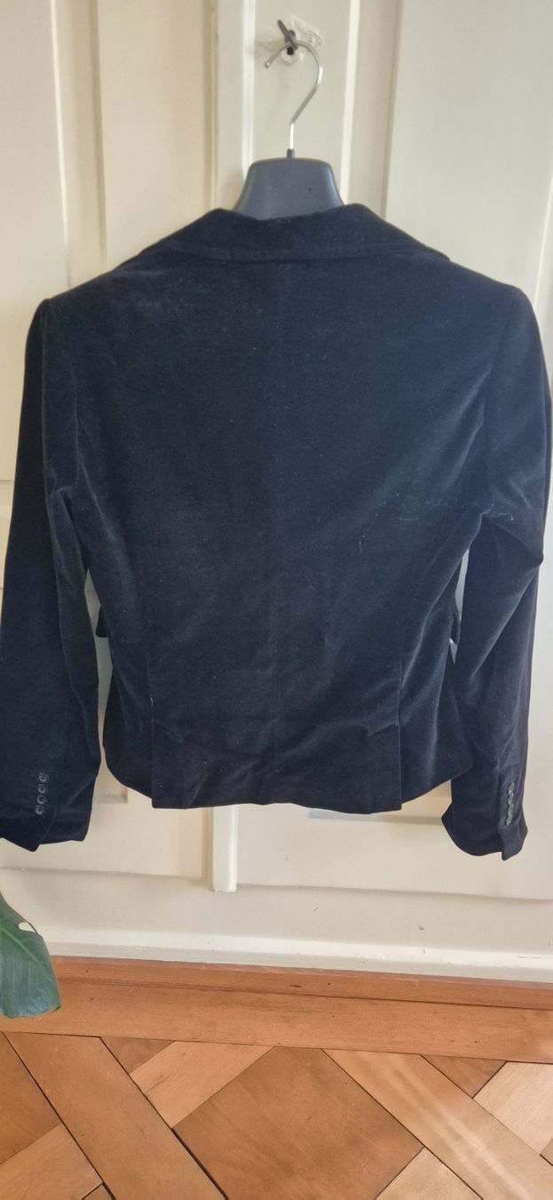 Giacche: Schwarzer Samt Blazer von Harmony Collection, Gr. 38 – Usato da St. Gallen venduto da Mar_cx6m 1