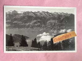 Blick vom Rigi auf den Vierwaldstättersee und Urneralpen
