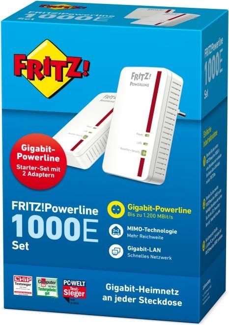 Fritzbox Powerline 1000e (2 Stück) (Gebraucht) in Liestal für CHF 35 ...