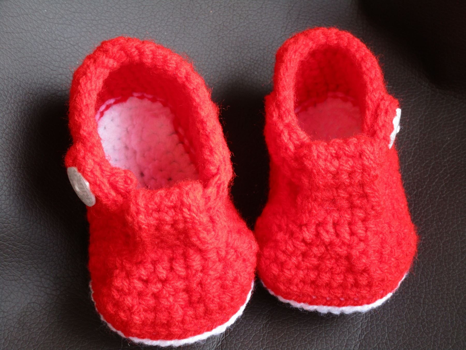 Scarpe per ragazzi: Babyschuhe Hand gehäkelt – Nuovo (secondo la descrizione) da Leuk Stadt venduto da Simone_RZ