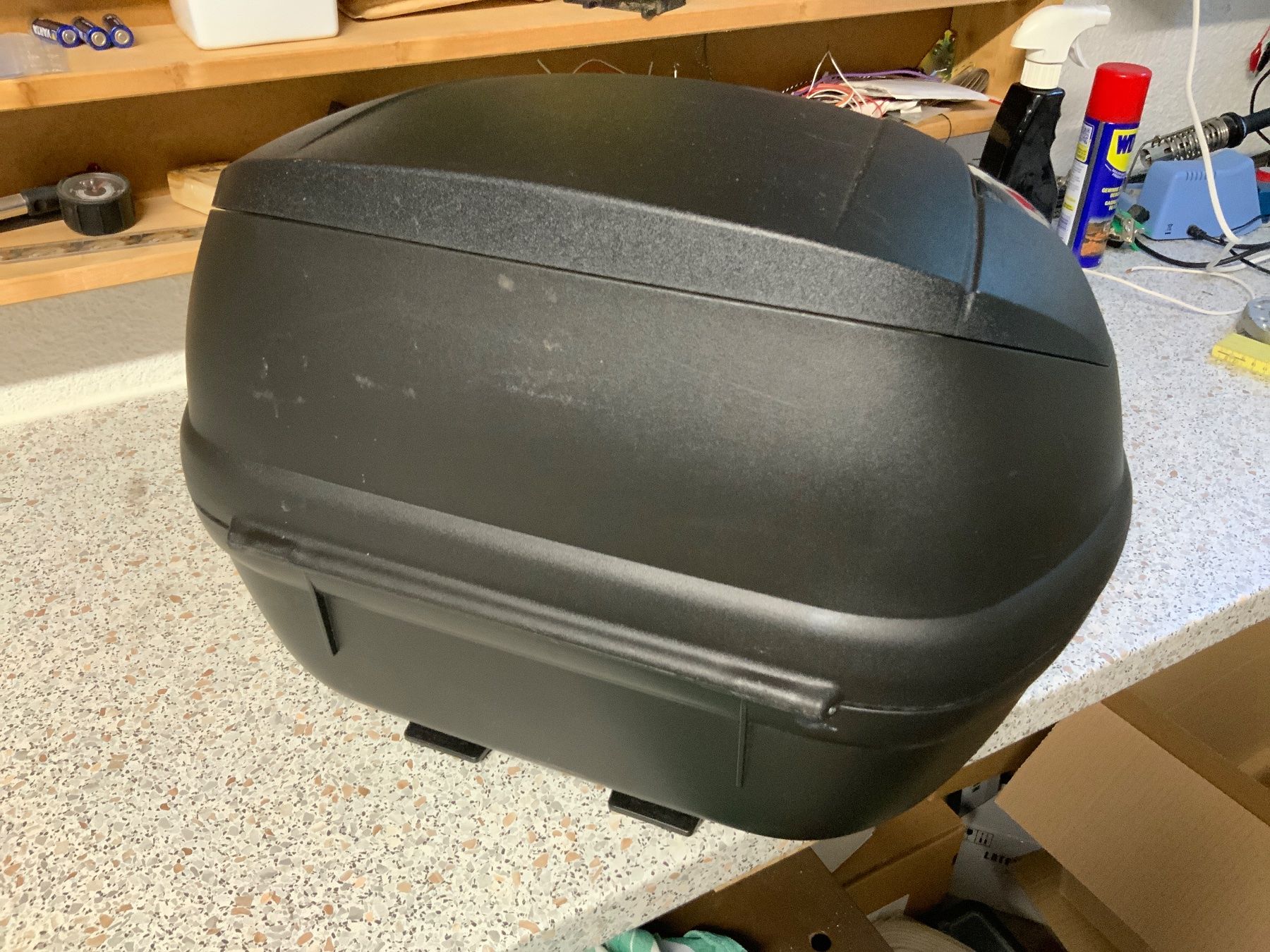 Givi Topcases: Givi Top-Case Monolock E370 schwarz matt Tech Version – D'occasion à Wängi par  1