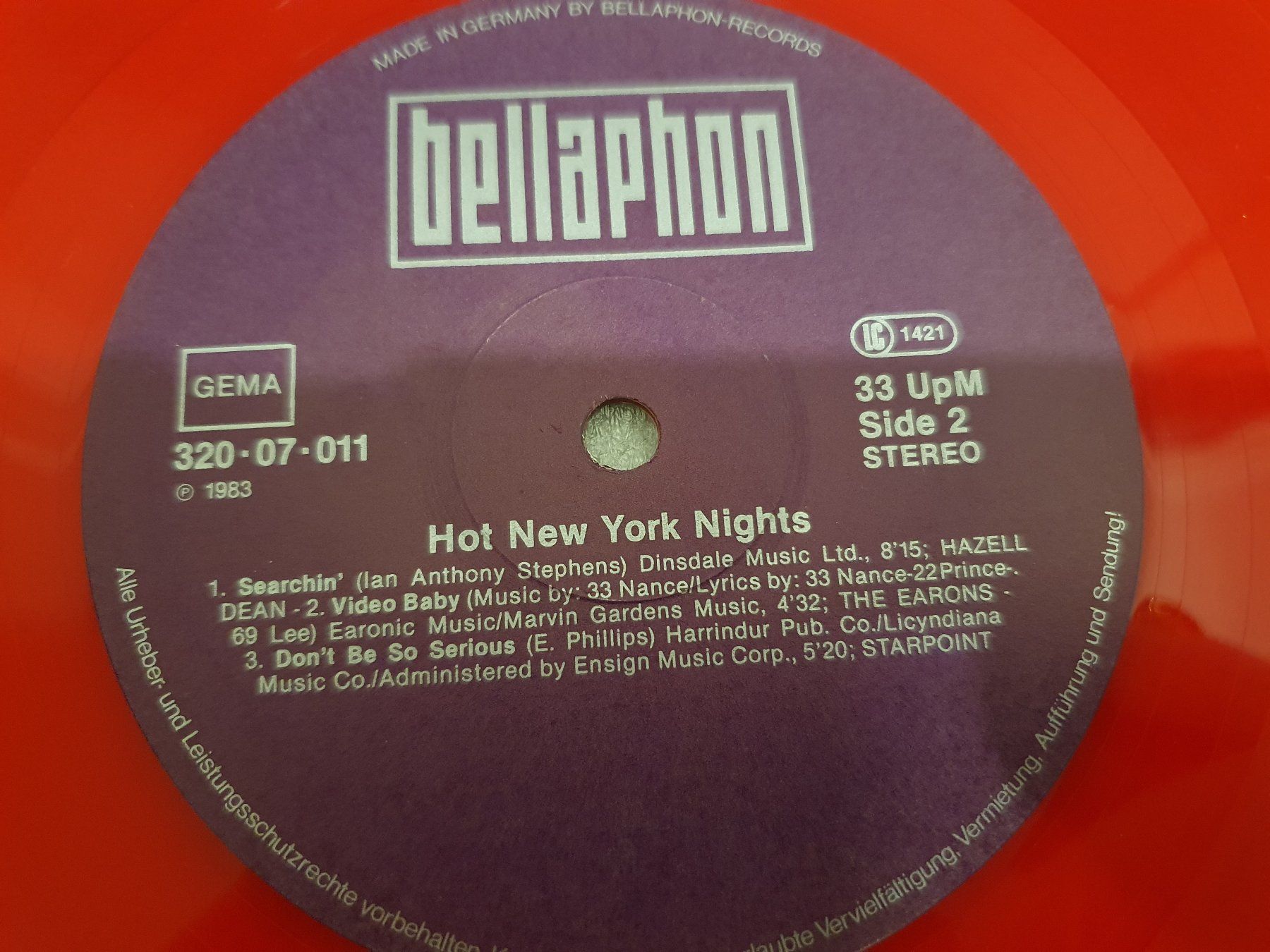 Schallplatten: Hot New York Nights / 2 LP`s – Gebraucht aus Uster von Vinyl-Leidenschaft 5