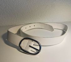 Ceinture blanche élégante - accessoire