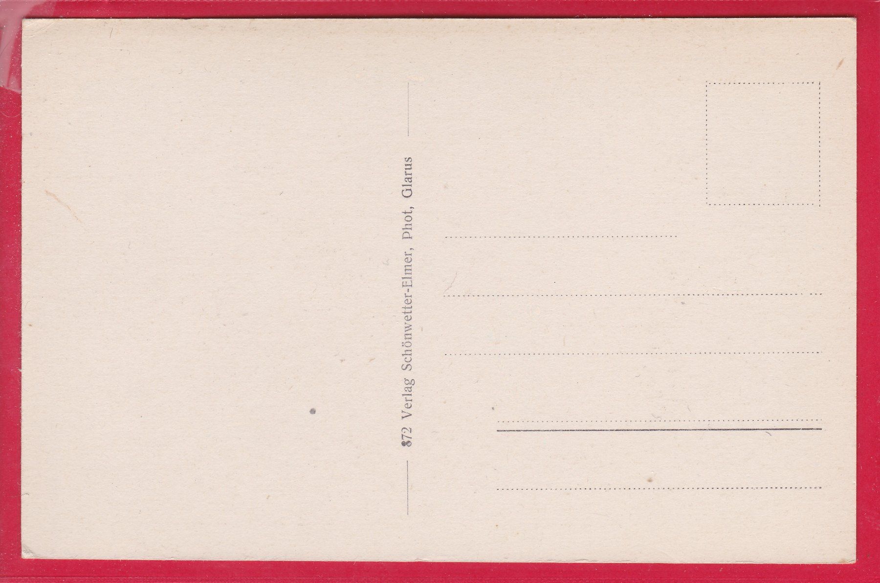 Cartoline postali: NÄFELS – Usato da Oberrieden venduto da Gebirgsstelze 1