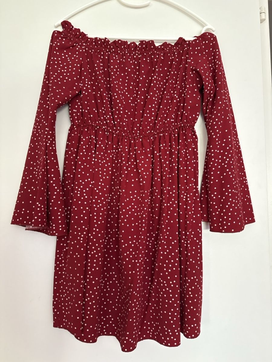 Vestiti: Robe rouge à pois blanc – Usato da Cartigny venduto da Kelly.11