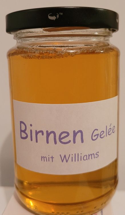 Birnen Gelée mit Williams *zug. Tabea`s Delphintraum* | Kaufen auf Ricardo