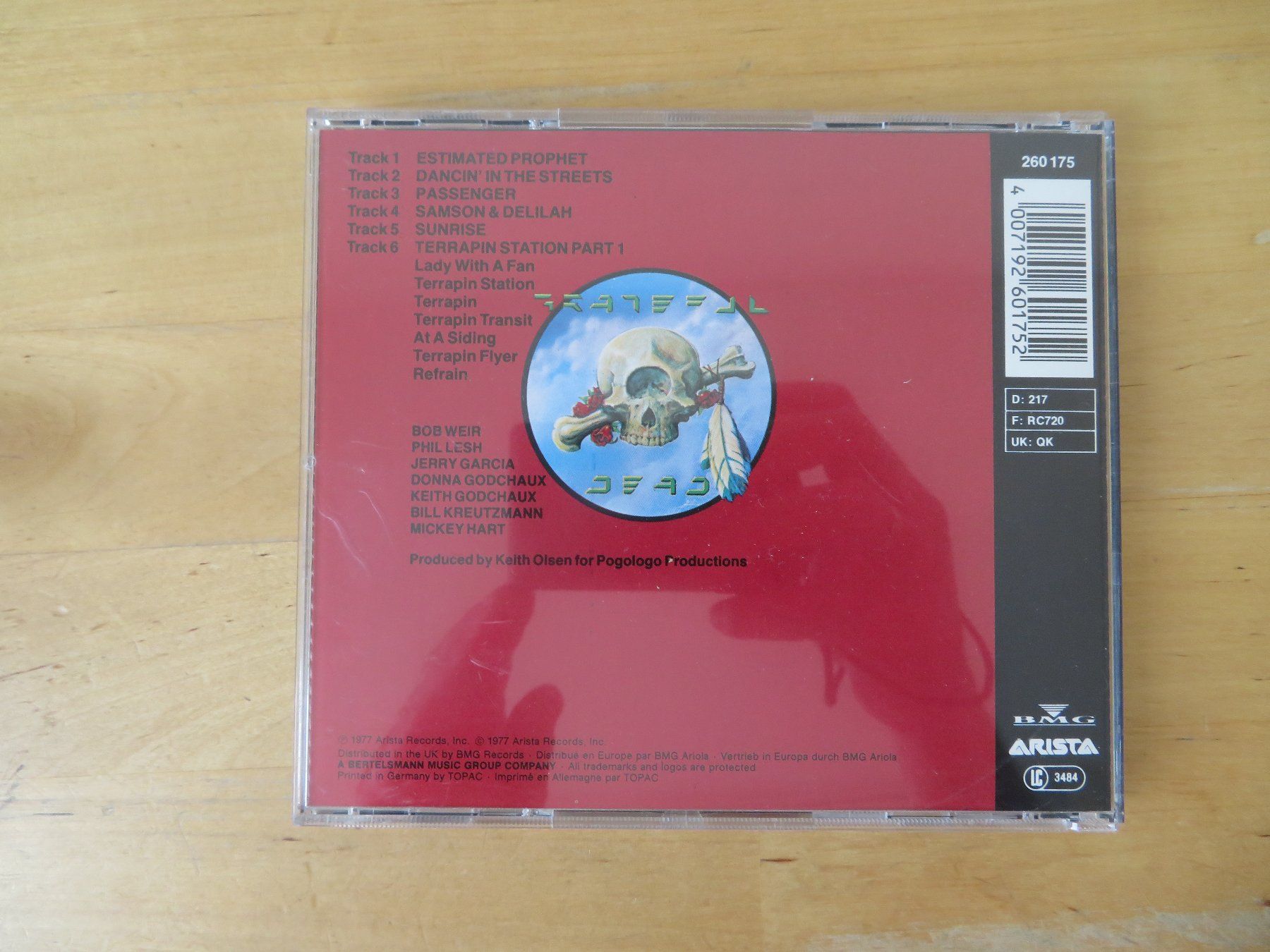 CD: GRATEFUL DEAD "Terrapin Station" – Usato da zürich venduto da Goldimmund 2
