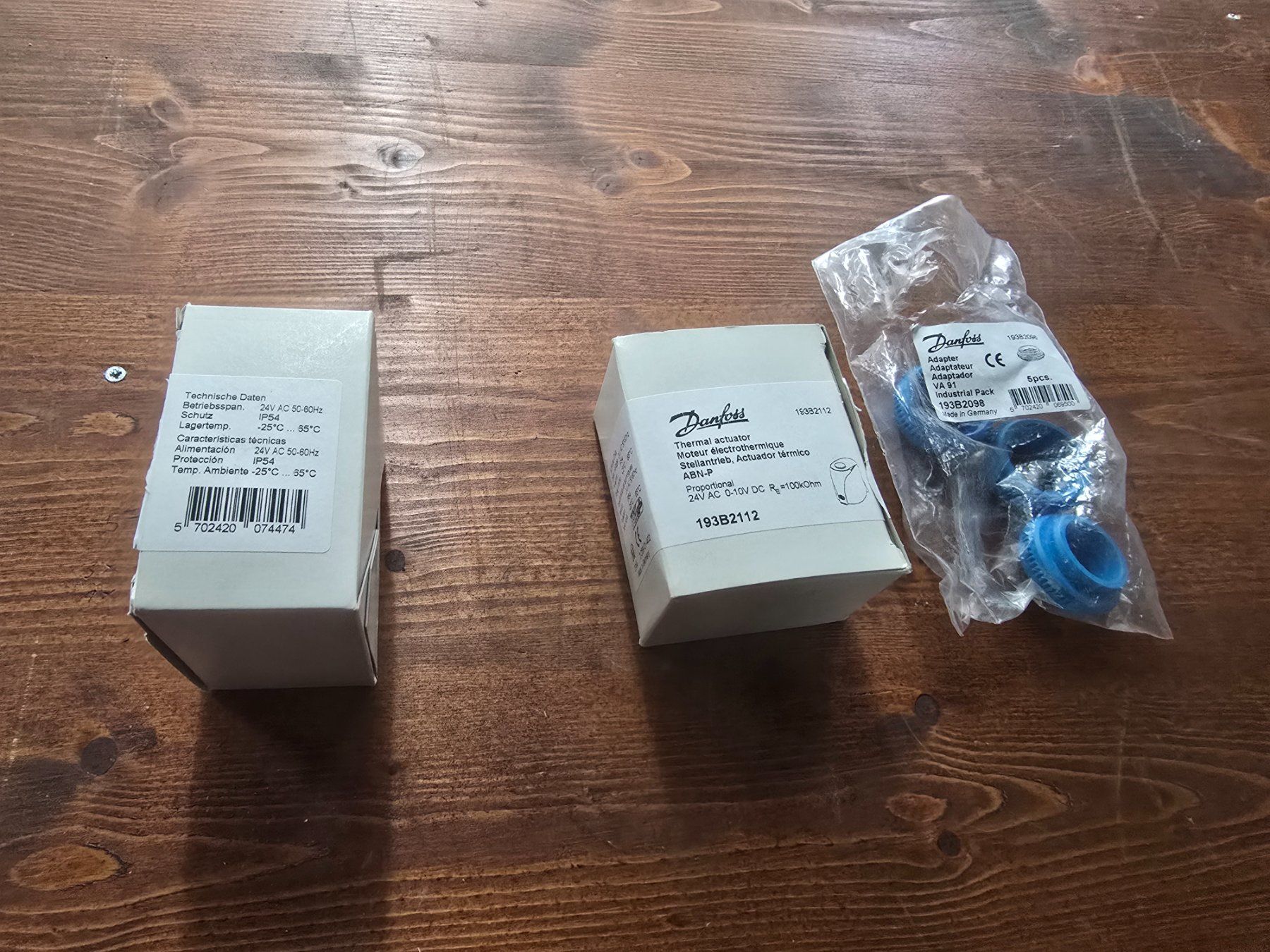 Danfoss Elektronikbauteile: 2x neuer Danfoss Stellantrieb ab 1.- – Neu (gemäss Beschreibung) aus KRINAU von Mio_Liqstyle 5