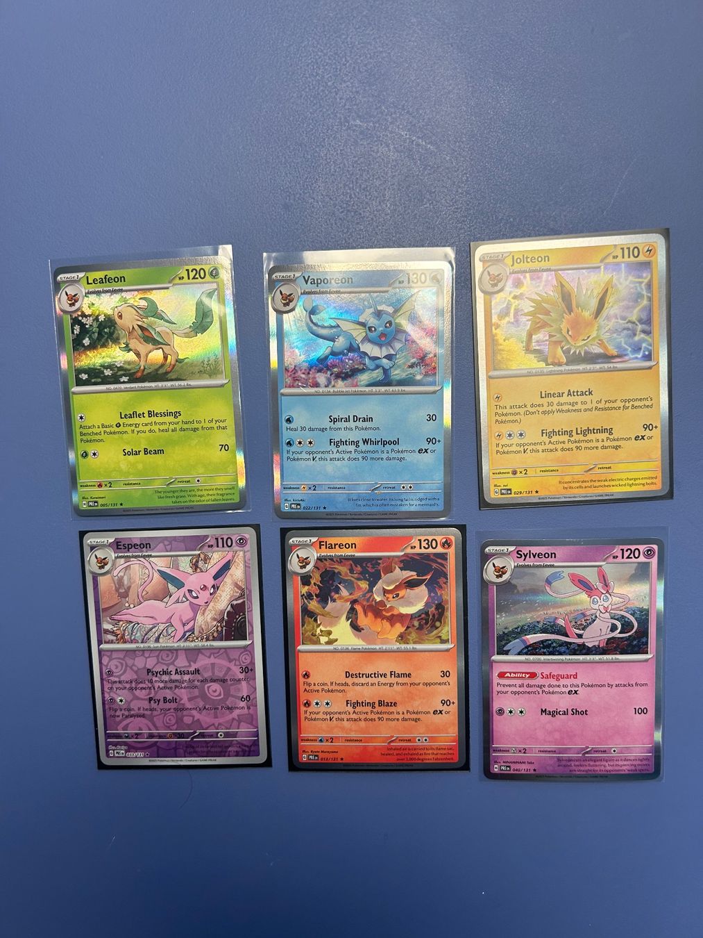 Pokémon Carte collezionabili: 6 Holo Pokémon Prismatic Evolutions – Nuovo (secondo la descrizione) da Schlieren venduto da happymerchant64