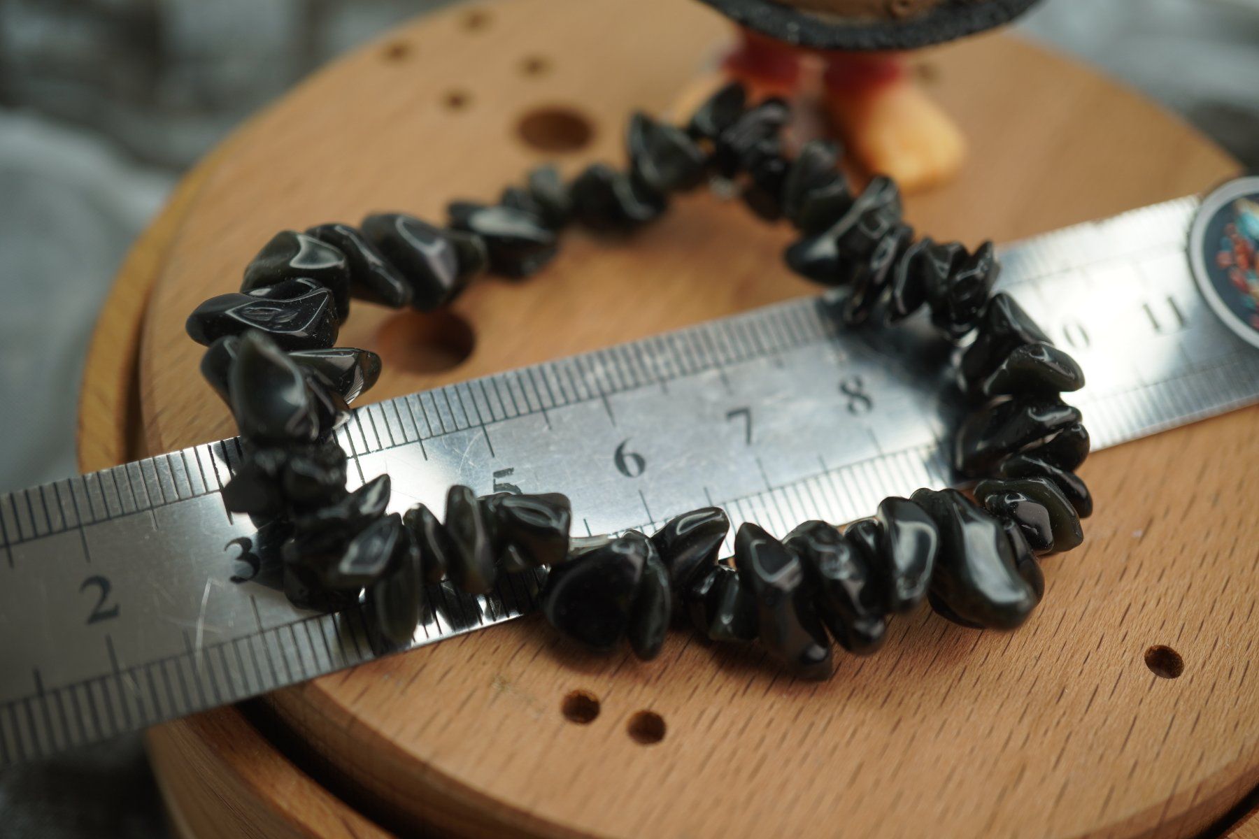 Mineralien & Heilsteine: Turmalin Schwarz   Splitter elastisches Armband  Ab 1.- – Neu und originalverpackt aus Eschenbach SG von topstone 1