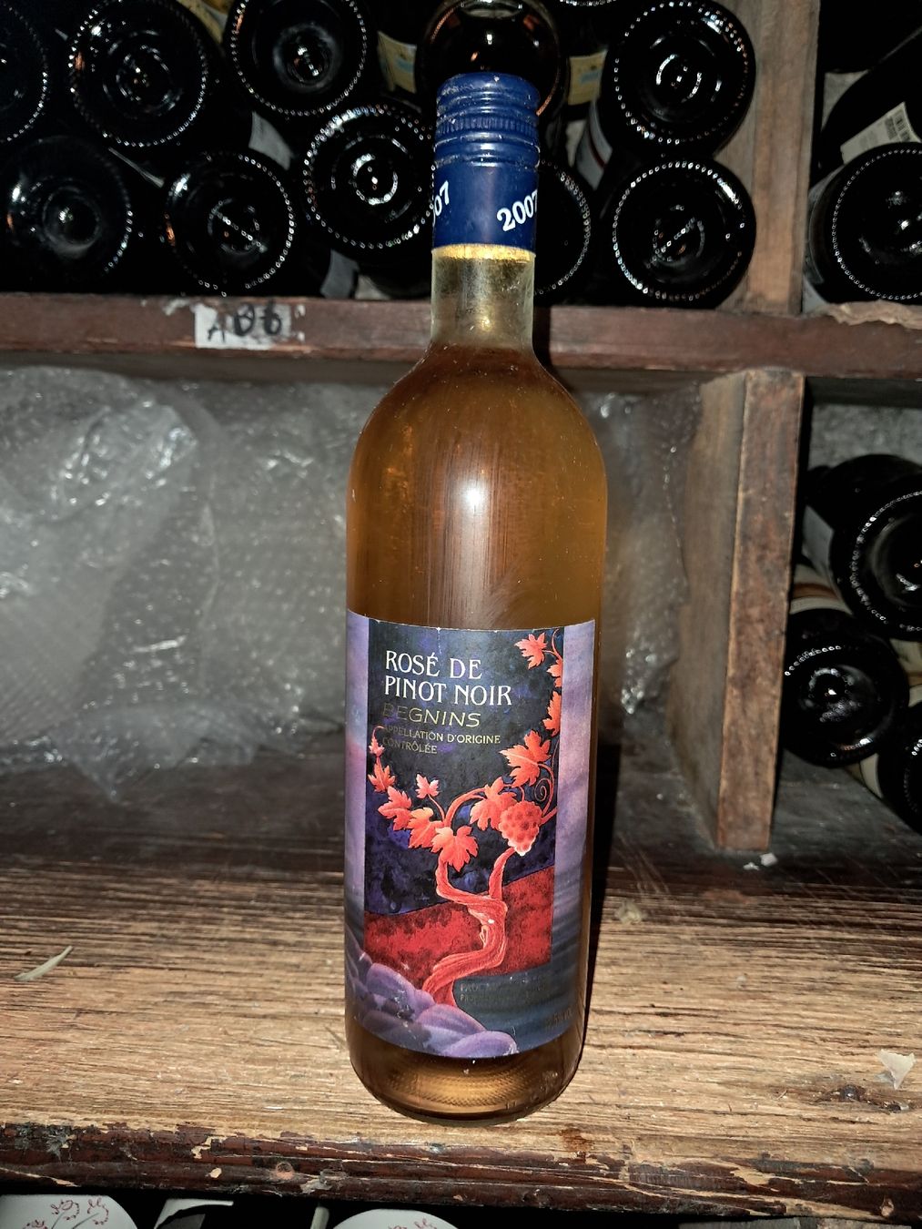 Vino: Rosé de Pinot Noir begnins 2007 – Nuovo e nell'imballaggio originale da Le locle venduto da juliensaran