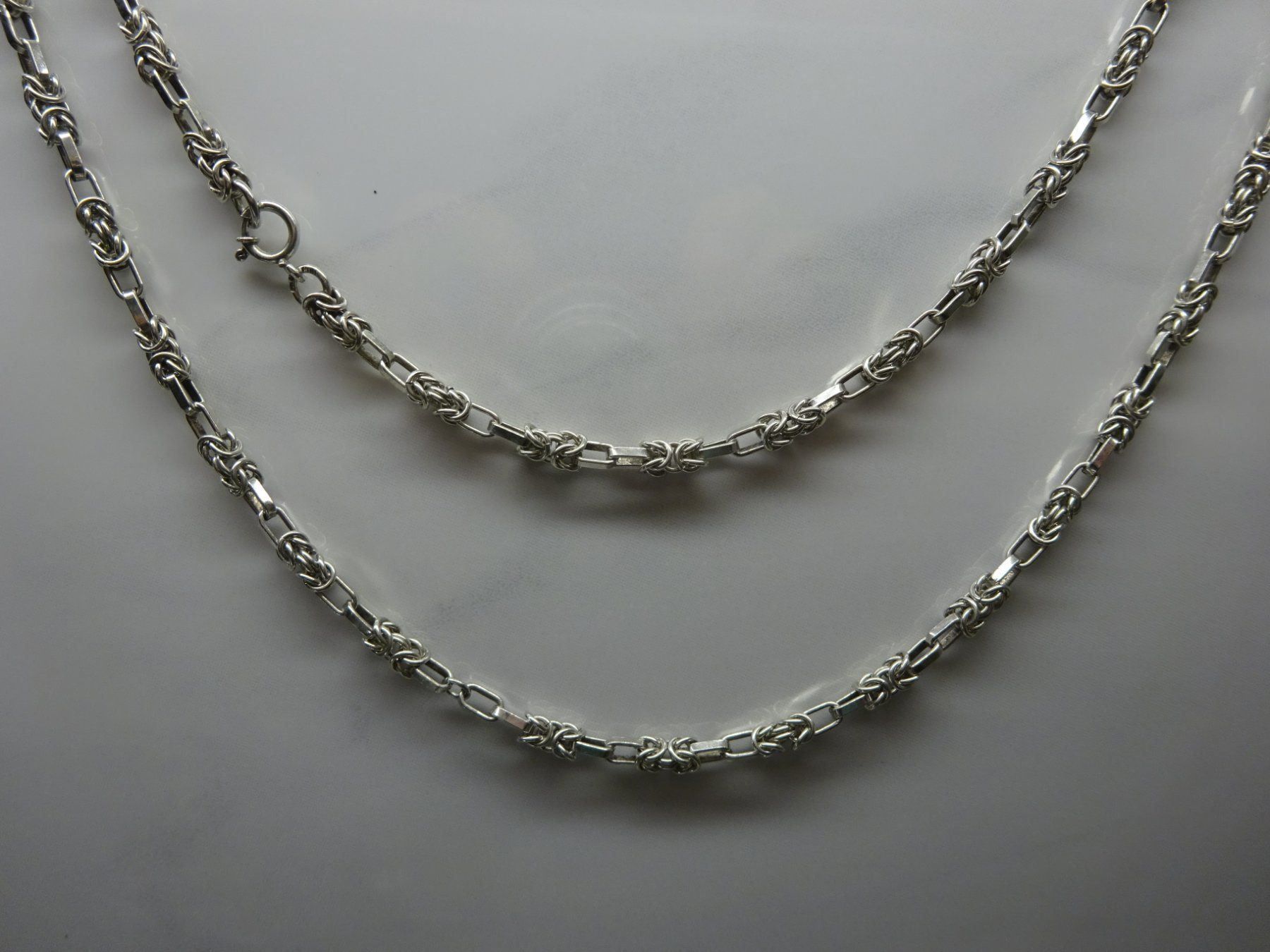 Catenine: Königskette / 800 Silber – Usato da Esslingen venduto da FetteSchnecke 2