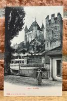THUN - Schloss mit Mädchen - Berner Oberland
