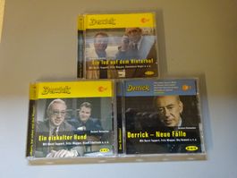 3 Hörbücher Derrick Krimi gebraucht in gutem Zustand