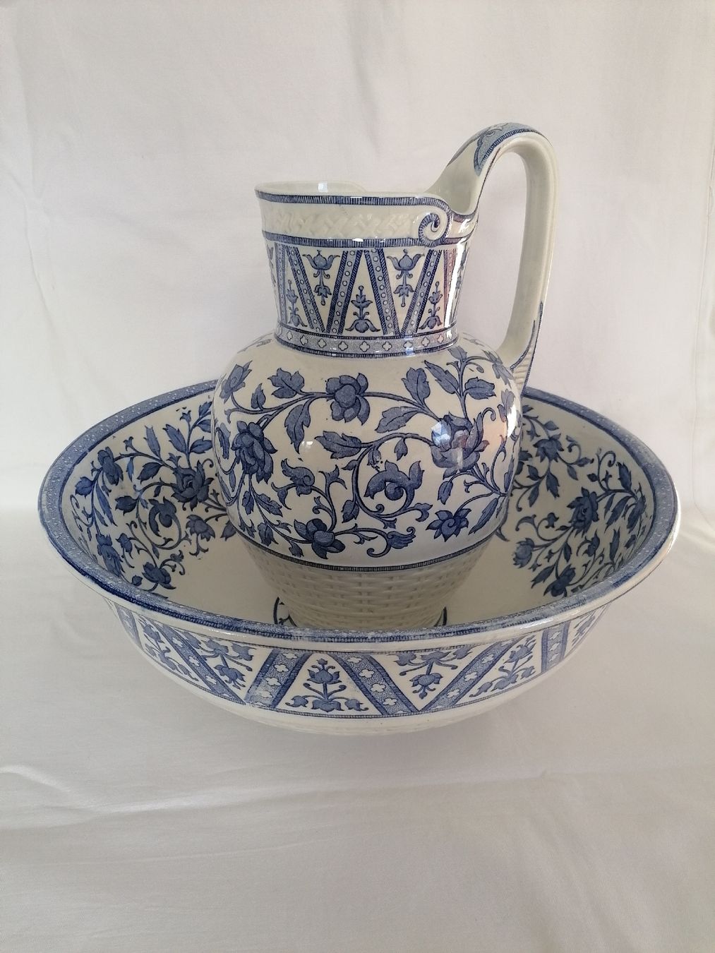 Set di piatti: Antikes Waschset / Utzschneider & Cie – Usato da Werthenstein venduto da Marsche1