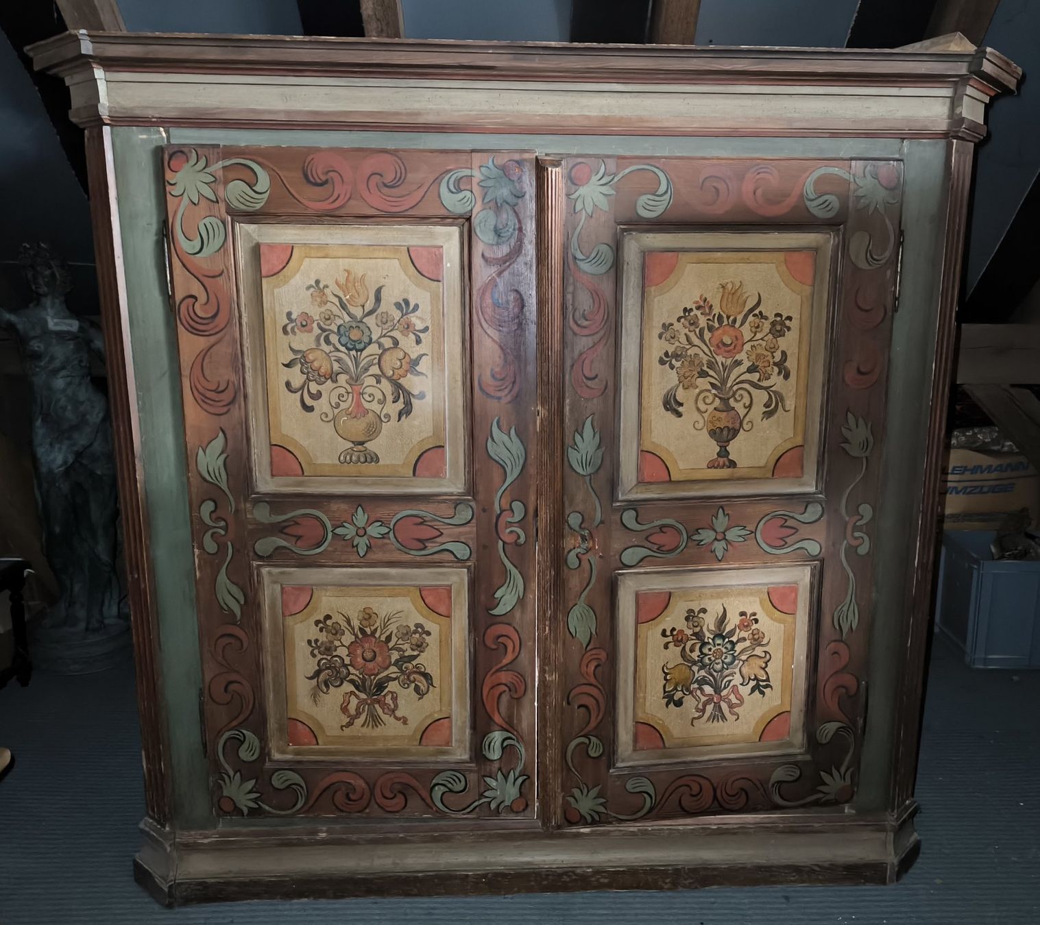 Armadi: Schweizer Bauernscheck- bzw. Hochzeitschrank Keilsystem – Usato da Rorschacherberg venduto da snOOpydOg11