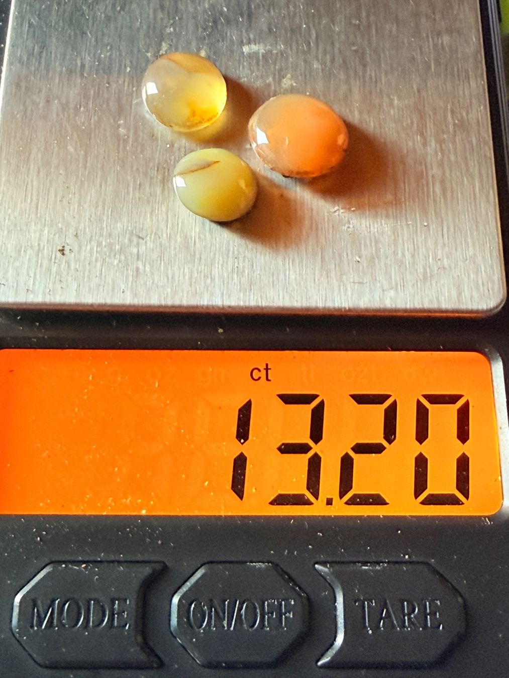 Pierres précieuses: 3er Set wunderschöne Opal Cabochons. – D'occasion à Zuerich par SonderArt-Wertgut 4