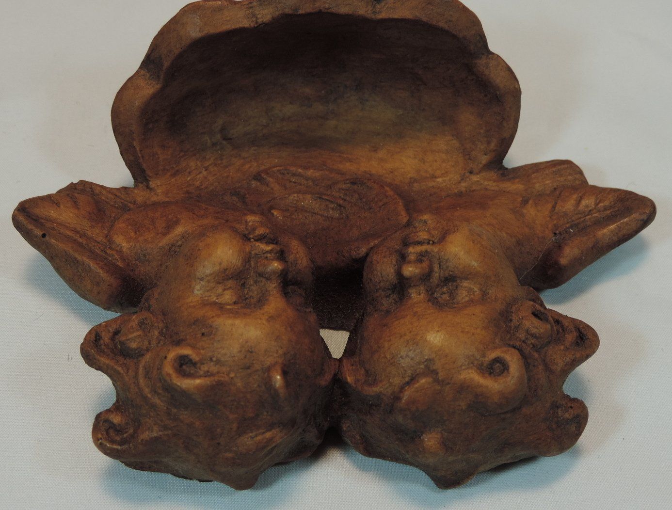 Sculture & Statue: Putte Wandrelief holzfarben – Usato da Duggingen venduto da doogbua 2