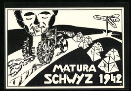 Schwyz, Matura Absolvia 1942, Student mi