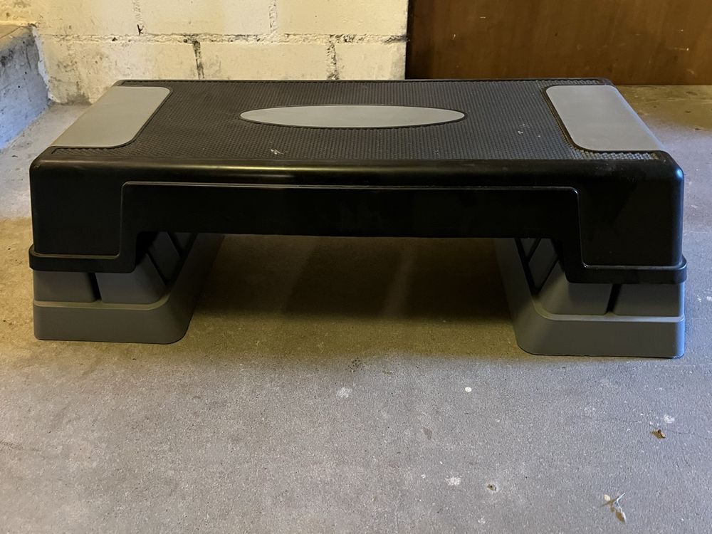 Mobiclinic Step-Pro Stepper Mit Lenker - Höhenverstellbar Für Ganzkörper-Workout Zu Hause