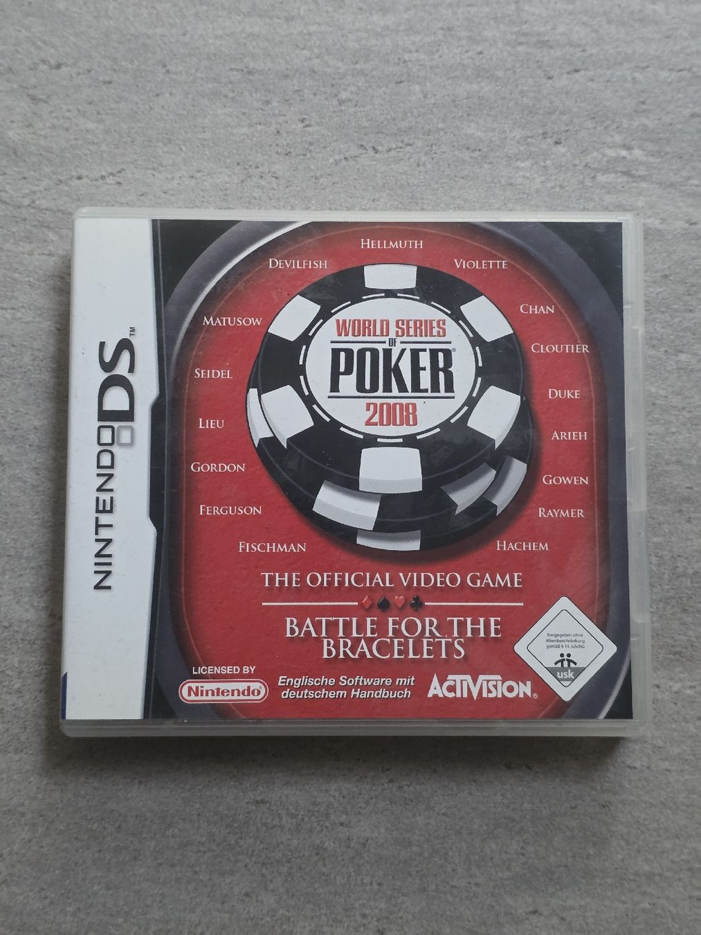 Nintendo Spiele: Nintendo DS - World Series Poker 2008 – Gebraucht aus Münchenbuchsee von RipiRip