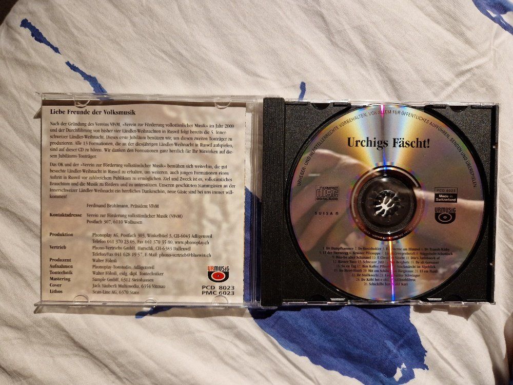 CDs: Urchigs Fäscht – Gebraucht aus Brittnau von Zibu 2