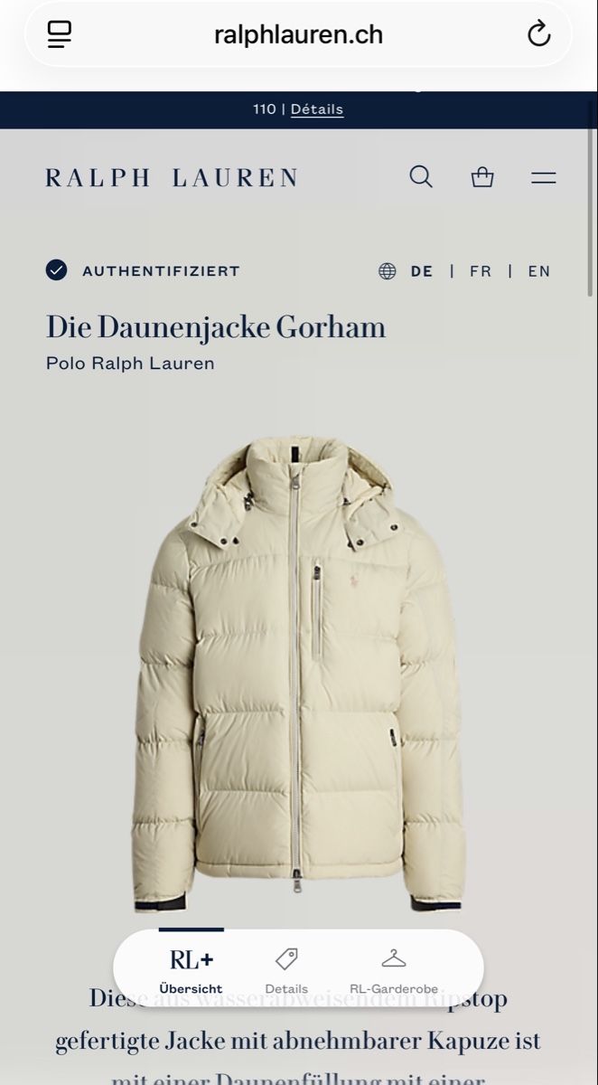 Ralph Lauren Jacken: Die Daunenjacke Gorham Polo Ralph Lauren – Neu und originalverpackt aus Steinhausen von Albin6312 1