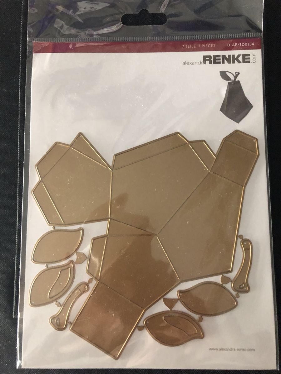 Schablonen: Stanze Birnen Box - Alexandra Renke – Neu und originalverpackt aus Binningen von Kellox