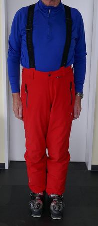 Herren Skihose, Gr. 50, rot/schwarz, Marke ICEBREAK