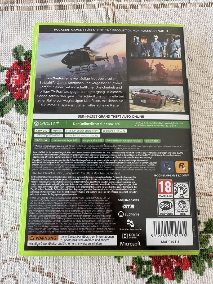 Giochi: Grand Theft Auto V - Xbox 360 Game – Usato da Wil SG venduto da eid_m7ks 2