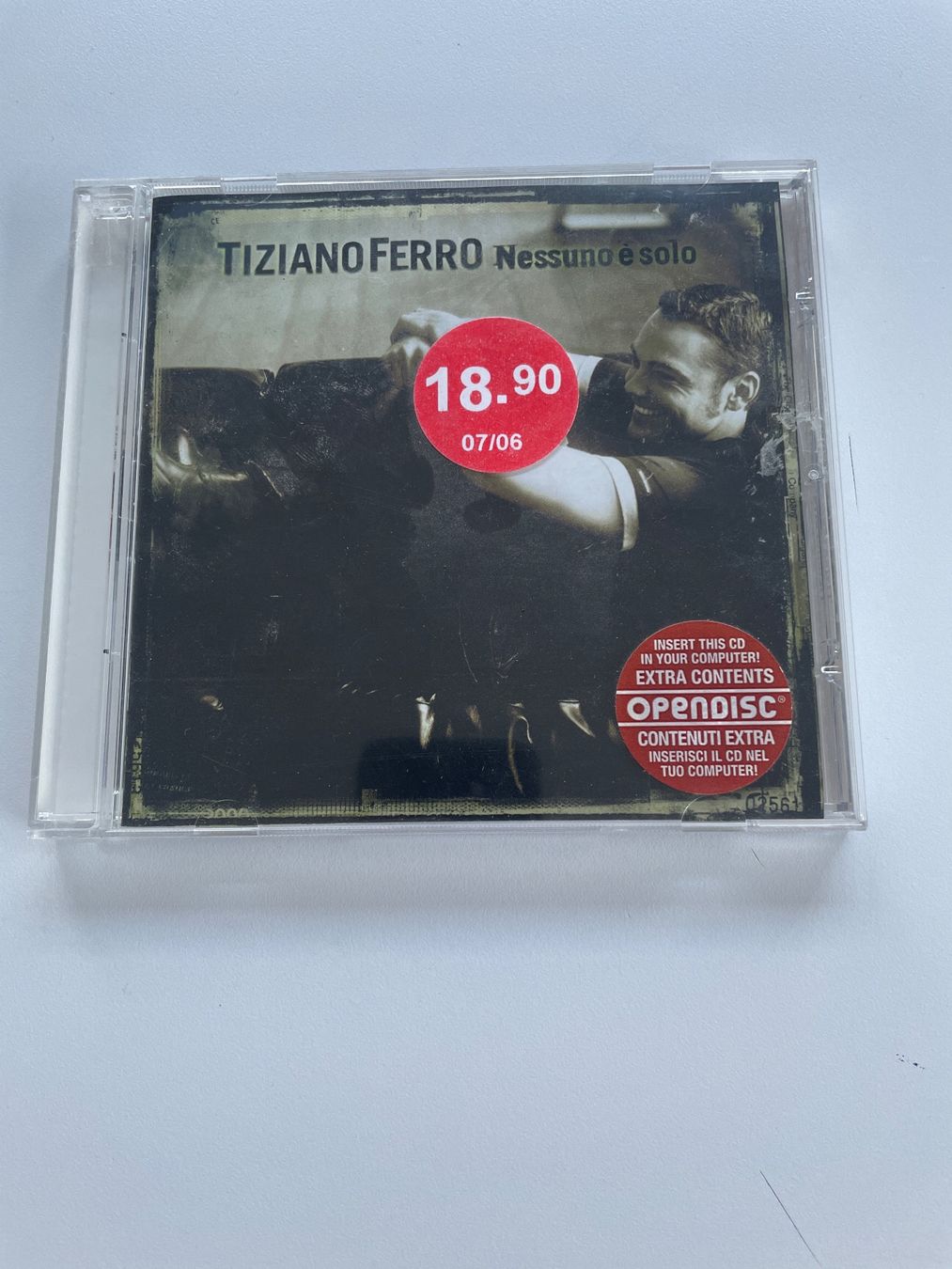CD: Tiziano Ferro - Nessuno è solo (CD) – Usato da Sargans venduto da Didis